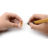 Bamboo Handle Agate Polishing Calender Pen