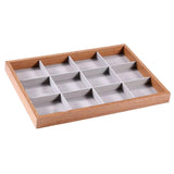 Bamboo Jewelry Organizer - Necklace Watches Storage Case