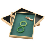 Bamboo Jewelry Storage Tray Organizer for Drawer