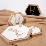 Bamboo Jewelry Tray Necklace Display Stand Bracelete Ring Earring Box