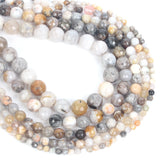 Bamboo Leaf Agate Stone Beads Spacer Bead Diy Charm Jewelry Making