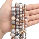 Bamboo Leaf Agate Stone Beads Spacer Bead Diy Charm Jewelry Making