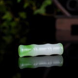 Bamboo Green Jade Pendant Necklace Charm Jewelry for Women Men