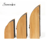Bamboo Necklace Display Rack Pendant Organizer Jewelry Storage Counter Stand