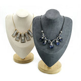 Bamboo Necklace Display Stand Pendant Display Jewelry Holder