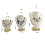 Bamboo Necklace Display Stand Pendant Display Jewelry Holder