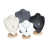 Bamboo Necklace Display Stand Pendant Display Jewelry Holder