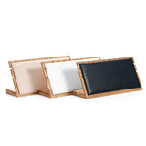 Bamboo Necklace Display Rack Jewelry Organizer Storage Case