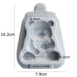 Bamboo Panda Silicone Mold Fondant Cake Decoration Mould