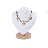 Bamboo Pendant Necklace Display Stand Holder Jewelry Mannequin