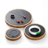 Bamboo Pendant Necklace Set Display Stand Jewelry Organizer