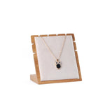 Bamboo Pendant Necklace Set Display Stand Jewelry Organizer