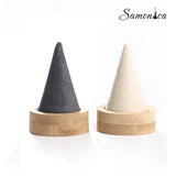 Bamboo Pointed Ring Display Rack Jewelry Counter Display Props