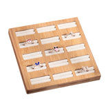 Bamboo Ring Display Stand Jewelry Organizer Storage Holder