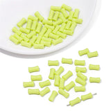 11x5mm Bamboo Tube Acrylic Beads Colorful Jewelry Accessories