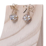 Bamboo Wood Earrings Display Stand Earring Holder