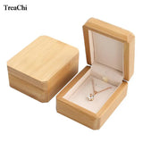 Bamboo Wood Jewelry Box Organizer