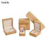 Bamboo Wood Jewelry Box Organizer