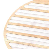 Bamboo Wood Ring Earrings Storage Box Display Jewelry