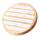 Bamboo Wood Ring Earrings Storage Box Display Tray Jewelry