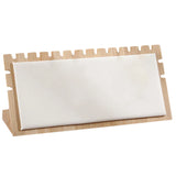 Bamboo Wooden Necklace Display Tray Jewelry Stand