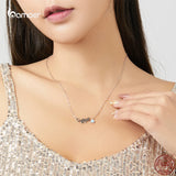 925 Silver Cat Opal Pendant Necklace for Women