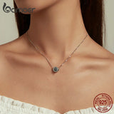 925 Silver Evil Eye Necklace for Women
