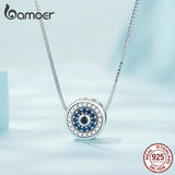 925 Silver Evil Eye Necklace for Women