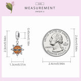 925 Silver Sun Pendant Charms for DIY Bracelet & Necklace