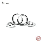 925 Sterling Silver Love Heart Earrings for Women - Fine Jewelry