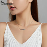 925 Sterling Silver Double-layer Baby Girl Necklace