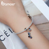 925 Silver Sterling Motorcycle Charm Bead Pendant