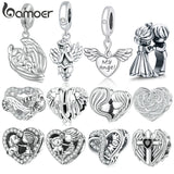 925 Silver Angel Baby Pendant for Women Bracelet Necklace DIY