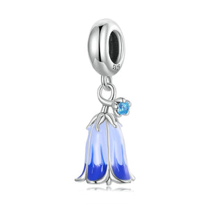 925 Silver Harebells Pendant for Bracelet & Bangle Charms