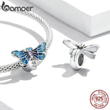 925 Silver Butterfly Collection Charms for DIY Bracelet & Bangle