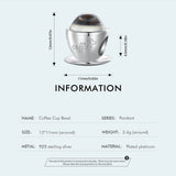 925 Silver Coffee Cup Bead for Women Bracelet & Bangle Charms