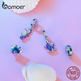925 Silver Crab Seahorse Pendant Charms for DIY Jewelry