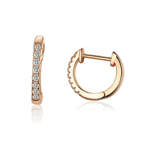 Bamoer 925 Silver Earrings Multi-color Studs Fairy Wings Women Jewelry