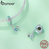 925 Silver Easter Charms Egg Rabbit Pendants DIY Jewelry