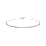925 Silver Emerald Necklace Retro Braided Chain for Women Birthday Gift