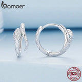 925 Silver Snake Ear Buckles with CZ, Women Party Gift Jewelry