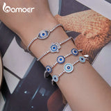 925 Sterling Silver Hand of Fatima Guard Bracelet for Women