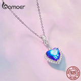 925 Silver Heart Sea Charms Christmas Star Moon Beads Women DIY Jewelry