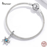 925 Silver Hexagonal Star Demon Eye Pendant Charms DIY Jewelry