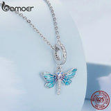 925 Silver Infinite-heart Zircon Charm Bead Pendant For Women