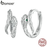 925 Silver Moonstone Double Ear Buckle for Women