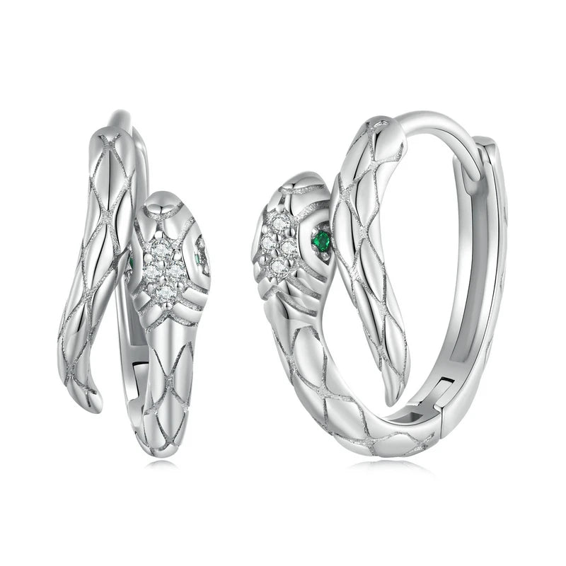 925 Silver Moonstone Double Ear Buckle for Women