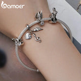 925 Silver Musical Note Pendant Charm for Women Bracelet & Necklace