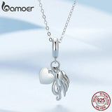 925 Silver Musical Note Pendant Charm for Women Bracelet & Necklace
