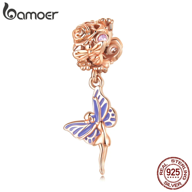 925 Sterling Silver CZ Wish Elf Pendant for Bracelet & Bangle DIY